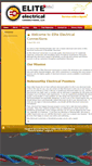 Mobile Screenshot of eliteelectricalconnections.com